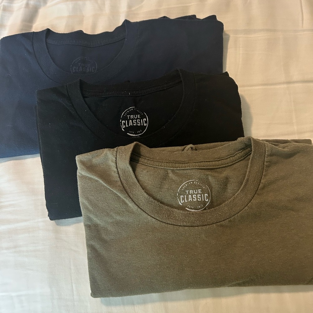 Men's TRUE CLASSIC T-Shirt Pack - Black, Blue, and Green